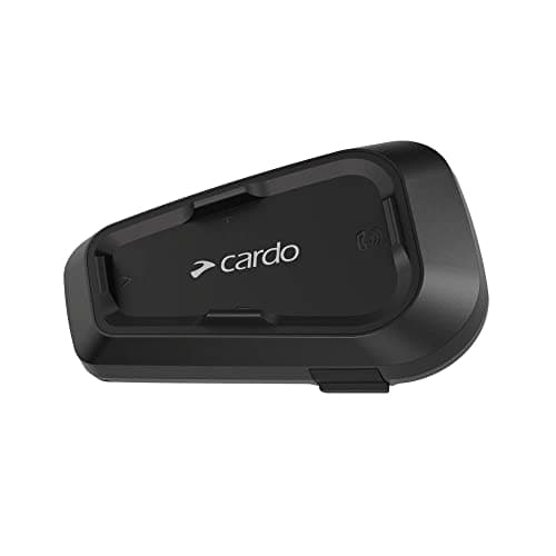Cardo Spirit Motocicleta 2 Vías Bluetooth Sistema intercomunicador, Negro, Doble, Set de 2