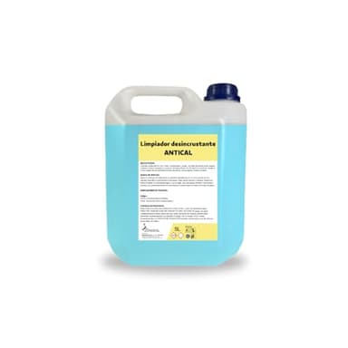 Limpiador Desincrustante para Baños, Elimina Cal, Moho y Suciedad Difícil, Apto para Mamparas, Azulejos, Juntas y Acero Inoxidable, 5 Litros