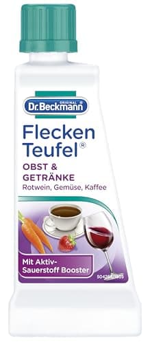 Dr. Beckmann – dissolvi manchas Vino Rojo frutas y verduras, 50 ml