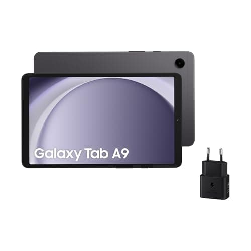 Samsung Galaxy Tab A9 Tablet Android, 64 GB Almacenamiento, WiFi, Pantalla 8.7”, Sonido Nítido, Gris (Versión Española)
