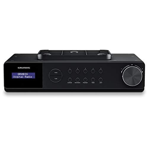 Grundig DKR Dab – Radio de Cocina con Bluetooth y Dab (Incluye recepción) Dab+. Negro