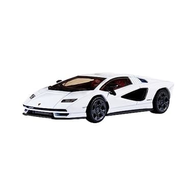 Hot Wheels Premium Lamborghini Countach LPI 800-4, 1:43rd Vehículo a escala, réplicas con licencia oficial con neumáticos Real Riders y carrocería y chasis Metal, para coleccionistas adultos, HMD49