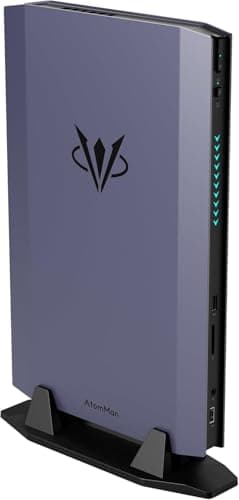 AtomMan G7 Ti Mini Gaming PC, Intel Core i9 14900HX (24C/32T), NVIDIA RTX 4070 Graphics (8GB DDR6), Mini Ordenador de Sobremesa 32GB DDR5 1TB SSD,HDMI 2.1/USB4 (8K@60Hz), 3X USB A, WiFi 7/BT5.4