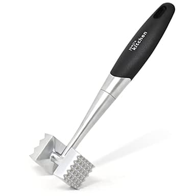 Joeji's Martillo de Carne - Ablandador de Carne - Fuerte y Duradero - Agarre cómodo - Mazo para Carne Doble Cara - Ideal para Bistec, Carne picada, aves, pescado e carnes