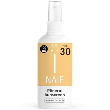 Naïf - Protector Solar Spray - para Adultos - SPF30-100ml - ingredientes naturales