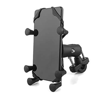 evomosa Soporte para Teléfono Celular para Moto, Soporte Universal para Montaje en GPS Soporte para Teléfono Inteligente 3.5 ''- 6.5 '' para Motocicleta Bicicleta Manillar Soporte para Teléfono móvil