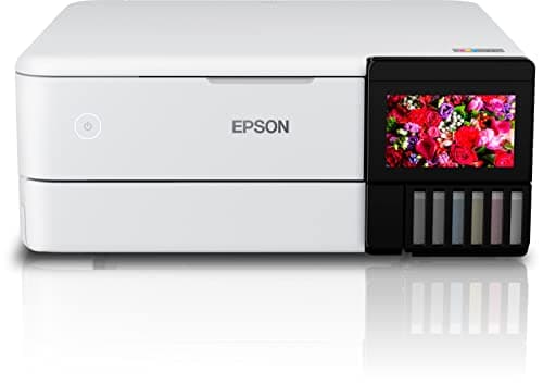 Epson EcoTank ET-8500, Impresora Fotográfica A4 MultiFunción WiFi con Impresión a Doble Cara Automática