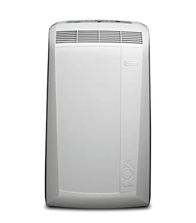De'Longhi Pingüino PAC N77ECO Aire Acondicionado Portátil, 8200 Btu/h, 2.1 kW, Ventilador y Deshumidificador, Bajo Consumo, Función Eco Plus, Temporizador y Termostato de 12 Horas, Blanco