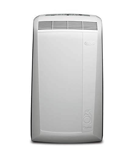 De'Longhi Pingüino PAC N77ECO Aire Acondicionado Portátil, 8200 Btu/h, 2.1 kW, Ventilador y Deshumidificador, Bajo Consumo, Función Eco Plus, Temporizador y Termostato de 12 Horas, Blanco