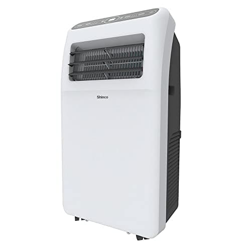 SHINCO 12000BTU Aire Acondicionado Portátil, 3.5kW, Función 3 en 1 con Tubo de Escape, Refrigeración, Deshumidificación y Ventilación, Eco R290