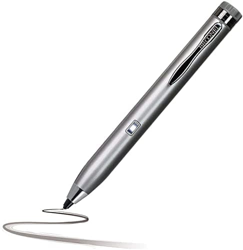 Broonel Lápiz óptico Activo Digital De Punta Fina Gris - Compatible con La TCL NXTPAPER 11" Tablet