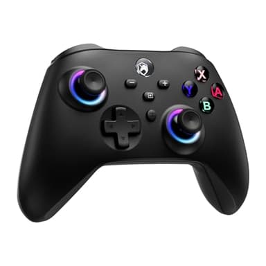 UPGRADE Mando para Switch, Mando Inalámbrico para Switch/PC/Android/iOS, Gatillos de Recorrido, Batería 1000mAh, Pro Controller Wireless con LED RGB/Gyro Axis/Turbo/Vibración/ Botones Programables
