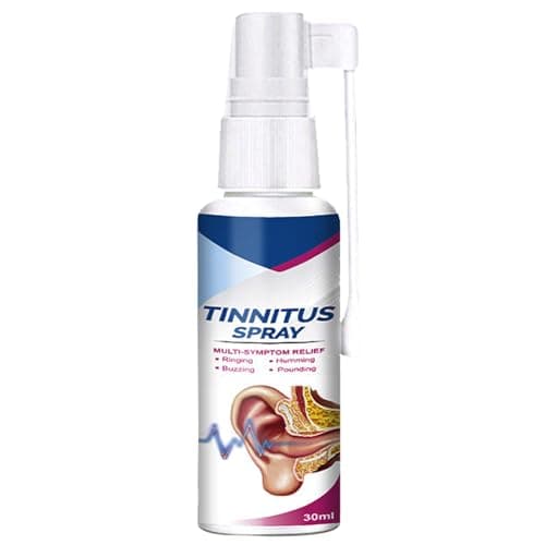 Gotas para los Oídos,Spray Tratamiento Oidos,Spray de Cuidado de Limpieza de Cerumen,Alivio de Tinnitus para Zumbidos en Los Oídos,Alivio de Tinnitus para Los Oídos 1PC