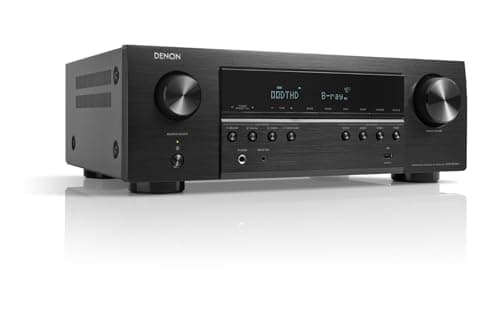 DENON AVR-S670H Receptor AV 5.2 Canales 75W 8K Bluetooth WiFi Dolby TrueHD