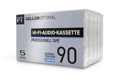GALLUNOPTIMAL PT90 - Casetes de Audio (90 min