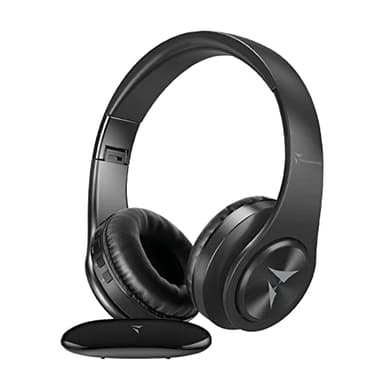 Techmade - Cascos Auriculares Inalámbricos para TV | Conexión Universal AUX y Óptico | Adaptador TV Connect Integrado | Almohadillas Acolchadas | Batería de Larga duración | Adultos Mayores y Niños