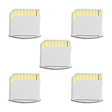 chenyang Kit de micro SD TF a tarjeta SD Mini adaptador para almacenamiento adicional MacBook Air/Pro/Retina, 5 unidades