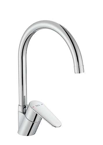 Roca A5A8E4FC00 Mezclador Cocina, Coleccion Victoria Plus, Cromado