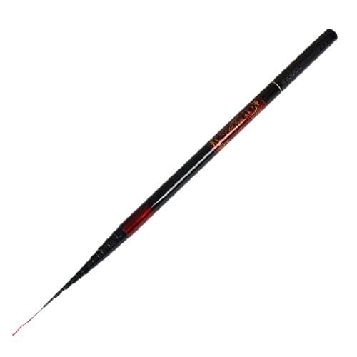 Ruilogod 7M 23FT 14 Secciones Telescópicas Fibra de carbono Caña de pesca de agua dulce Polo de pescado