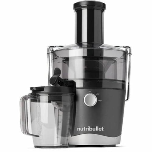 nutribullet Exprimidor, exprimidor cold press, extractor de zumos de frutas y verduras, fácil de limpiar, capacidad de 1,5 L, NBJ100G