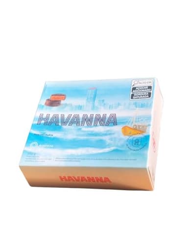 Alfajores Havanna Mar del Plata | Alfajores Argentinos de Chocolate | Galletas Cubiertas Rellenas de Dulce de Leche Con Sal Marina | 4 unidades | 360g