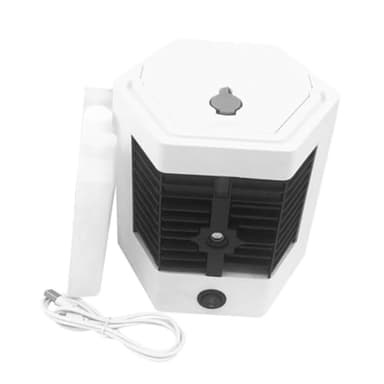 worien Mini Aire Acondicionado Portátil, Muy Adecuado para Habitaciones Pequeñas, Enfriador de Aire Silencioso, Mini Ventilador Portátil, Humidificador