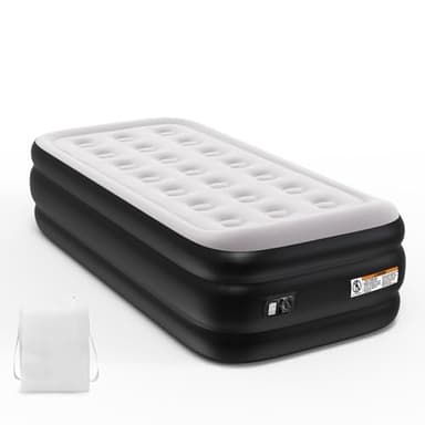 TOUCHXEL - Colchón Hinchable 97x 196 x 47 cm, con Bomba integrada, Cama Hinchable, colchón para Viajar, hogar