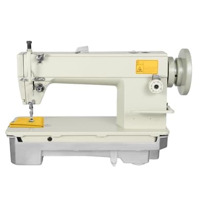 Máquina de coser industrial Heavy Duty Industrial Máquina de coser automática Lockstitch Tejido Cuero Encimera Material Grueso Máquina de coser de cuero, Velocidad máxima 3000S. P.M.