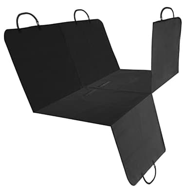 Nobleza - Funda de Asiento para Perros, Cubierta Asiento Perro 147 * 145 CM, Protector de Asiento, Resistente al Agua, Gruesa y Duradera para SUV, Camión, Transportar y Viaje, Color Negro