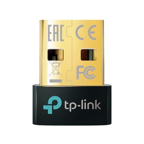 TP-Link UB500 Adaptador Bluetooth 5.3 USB, Tamaño Mini para Ordenador, Portatil, Auriculares, Altavoz, Teclado, Compatible con Windows 11/10/8.1/7, Multicolor