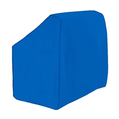 Coco Cubierta Resistente para Consola Central de Barco, 600D, Impermeable, Impermeable, Lona de poliéster de Grado Marino Mejorada (L), Azul, Azul Marino