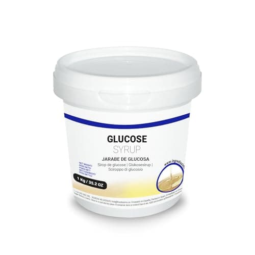 Ingredissimo Glucosa Líquida 1Kg, Ideal para Repostería, Helados y Postres, Caramelos Artesanales y Bebidas, Jarabe de Glucosa Sin Gluten Uso Culinario, Endulza y Mejora la Textura