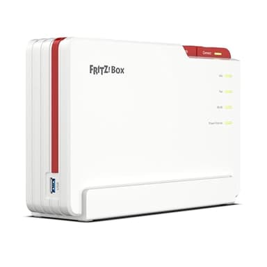 FRITZ!Box 5690 Pro International, Router de fibra óptica, WiFi 7, TriBanda con hasta 18,5 Gbps, Mesh, WAN 2,5Gb, 4 x LAN Gigabit, 1 x USB 3.1, Base DECT