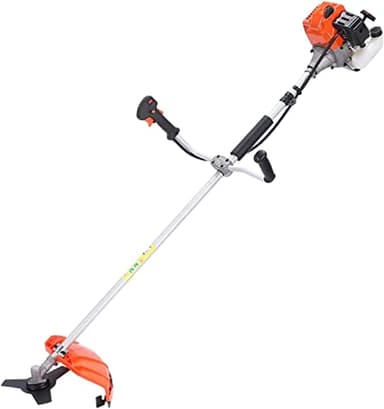 KNakasaki | Desbrozadora Profesional Multifunción, 63CC 3,5HP, Gasolina, Herramienta de Jardinería, Cultivador, Cortasetos Telescopica, Motosierras Podadora Altura, Poste de Extensión