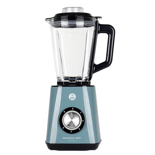 Batidora de Vaso Juanita BlendClassic 2000W – Motor Full Copper, 5 Velocidades, Cuchillas Titanio, Jarra 1,5L, Seguridad EK1, Fácil de Limpiar, Estándar Alemán