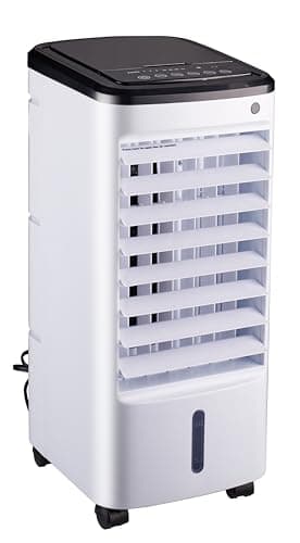 My Wave - Climatizador Evaporativo Digital - Función de Ventilación y Refrigeración - Ventilador y Climatizador con Capacidad de 4 L - Pantalla digital - Temporizador de 12 Horas y 3 Velocidades