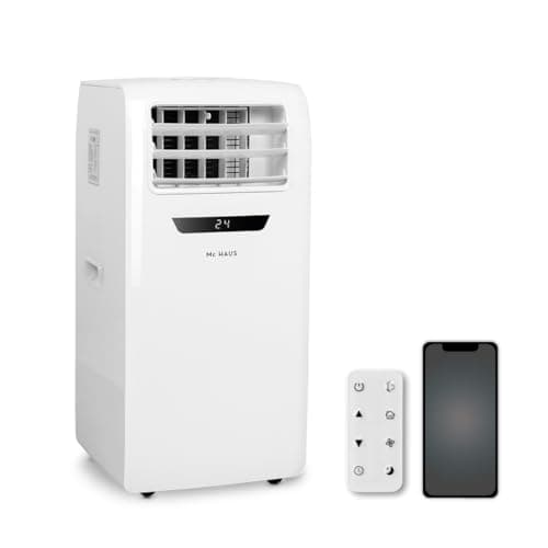 Mc HAUS Artic-260 - Aire acondicionado portátil 4 en 1: refrigeración, calefacción, ventilación y deshumidificador, WIFI APP, ≥ 30m²