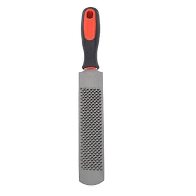 Escofina para Cascos de Caballos de 8 Pulgadas, Lima de Herradura de Doble Cara Herramienta Profesional para Herrador de Acero Al Carbono Cuidado de Pezuñas con Mango Flexible