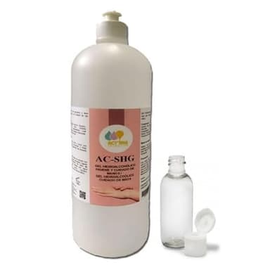 BALSAT Gel Hidroalcohólico 1L - Higiene y Cuidado de Manos, Desinfectante Eficaz para Eliminar Germenes y Bacterias, Ideal para Uso Diario y Profesional