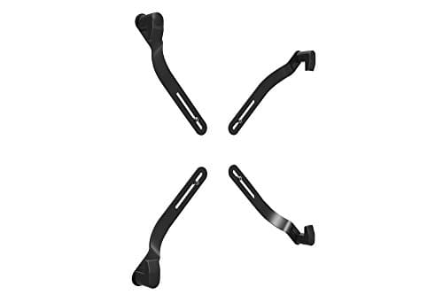 DIGITUS Adaptador VESA 75x75, 100x100 - Para monitores sin soporte VESA - Hasta 8 kg - Hasta 30 pulgadas - Negro