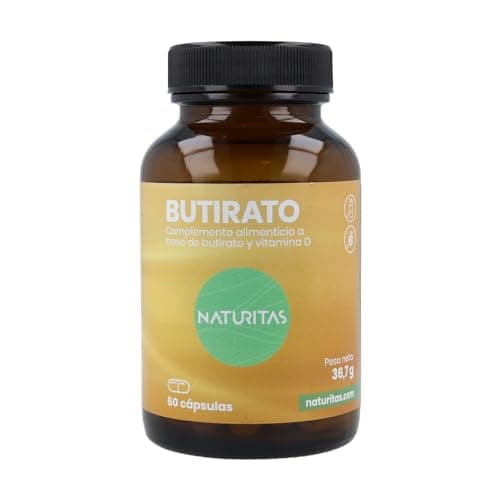 Butirato 60 cápsulas de Naturitas Essentials | Vitamina D | Salud Natural