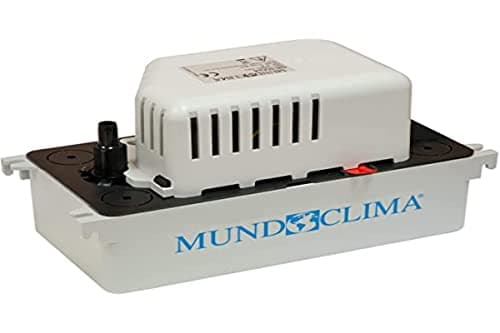 Mundoclima - Bomba Condesados Depósito | 3 Niveles | Potencia 70 W | 2L | Tubo Ø10 mm | PVC