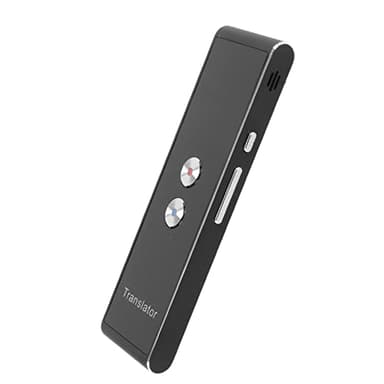Dispositivo Traductor de Idiomas, Traductor Inteligente de Idiomas Extranjeros de 96 Idiomas con Batería de 400 MAh, Dispositivo Portátil de Traducción Instantánea con Voz