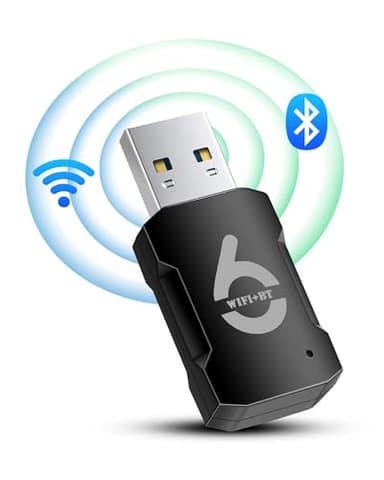 RUIZHI AX900Mbs - Memoria USB WiFi (5,8 GHz / 2,4 GHz, Bluetooth 5.3, Bluetooth USB2.0, adaptador Bluetooth, adaptador wifi, adaptador USB WiFi para PC/ordenador portátil/Win10/11)