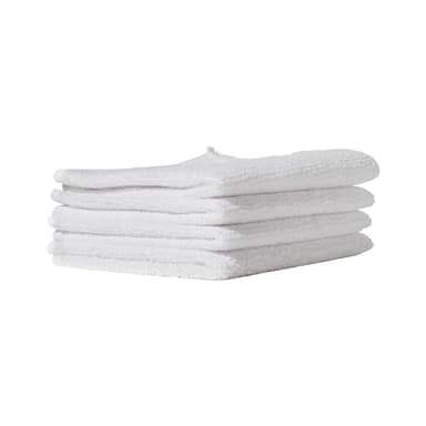 Pack Furniture Clinic de 4 paños de Microfibra – sin Pelusa - Paños de Limpieza Blancos - Reutilizables y Lavables
