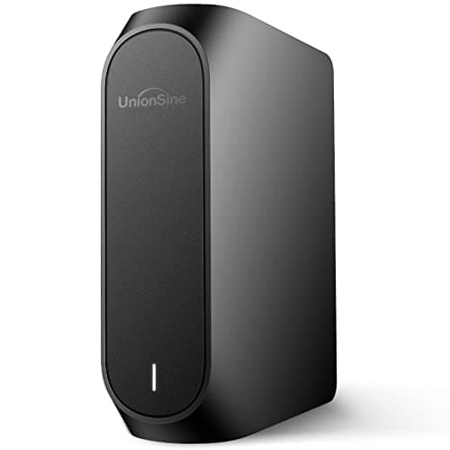 UnionSine 14TB 3.5" USB 3.0 HDD Disco Duro Externo Compatible for PC/Escritorio/Laptop/Mac/Xbox/Xbox One/PS4/TV (Negro)