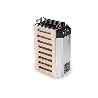 Calentador de sauna 3kw / 3.6kw Calentador de sauna casera de acero inoxidable mini spa de vapor al aire libre control interno/sudor generador de vapor Construcción duradera(3KW)