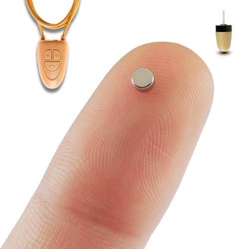 PingaOculto Pinganillo Bluetooth Movil para Examenes Oculto Iman Mini Invisible con Microfono - Auriculares Invisibles Espia Inalambrico para Copiar en Examen (Pinganillo Imán V4 + VIP Pro Supermini)