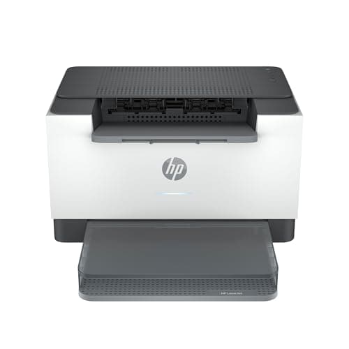 HP LaserJet t M207dw 8J9K9F, Impresora Láser A4 Monocromo - Impresión a Doble Cara Automática (28ppm, Wi-Fi, Ethernet, USB 2.0, Procesador 500MHz, Memoria 64MB) Blanca y Gris