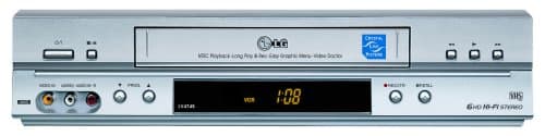 LG Electronics LV4745 - Reproductor de vídeo Hi-Fi, Color Plateado